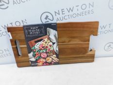 1 WOODEN SERVING BOARD RRP Â£24.99