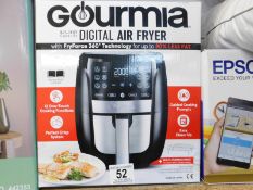 1 BOXED GOURMIA 5.7L DIGITAL AIR FRYER RRP Â£89.99