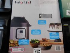 1 BOXED INSTANT POT GOURMET CRISP 11-IN-1, 7.6L PRESSURE COOKER & AIRFRYER RRP Â£199