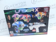 1 BOXED LASER X LASER MICRO LASTER BLASTER 4 PLAYER GAMING SET RRP Â£79.99