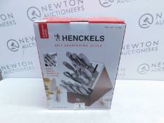 1 BOXED HENCKELS MODERNIST 20-PIECE SELF-SHARPENING KNIFE BLOCK SET RRP Â£249