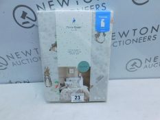 1 PACKED PETER RABBIT 100% TODDLER COTTON DUVET SET Â£29