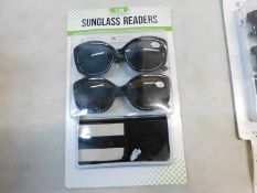 1 PACK OF SUN READER READING GLASSES IN STRENGTH +2.00 RRP Â£19.99