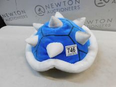 1 CLUB MOCCHI MOCCHI T12956 KART MOCHI SUPER MARIO BROS SPINY BLUE SHELL PLUSH TOY RRP Â£49.9