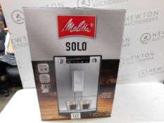 1 BOXED MELITTA SOLO FROSTED BLACK BEAN TO CUP COFFEE MACHINE E950-544 RRP Â£329.99