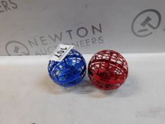 1 SET OF 2 WONDER SPHERE SPINNER BALL WITH LED LIGHTS RRP Â£39