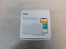 1 BOXED TADO STARTER KIT WIRELESS SMART THERMOSTAT RRP Â£99