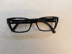 1 PAIR OF VERSACE GLASSES FRAME MODEL 3284-B RRP Â£99 (BADGE ON ONE SIDE MISSING)