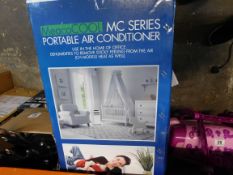 1 BOXED MEACO MEACOCOOL 9K BTU PORTABLE AIR CONDITIONER & HEATER RRP Â£399