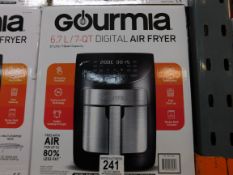 1 BOXED GOURMIA 6.7L DIGITAL AIR FRYER RRP Â£89.99