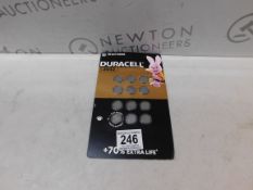 1 PACKED DURACELL SPECIALITY 2032 LITHIUM COIN BATTERY RRP Â£19