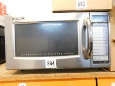 1 SHARP COMMERCIAL MICROWAVE 1000 WATTS R21ATP 28LTR STAINLESS STEEL RRP Â£299