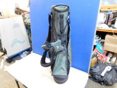 1 CALLAWAY GREY AND GREEN GOLF STAND BAG RRP Â£119.99