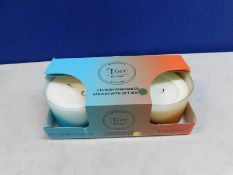 1 BOXED TORC 2 LUXURY FRAGRANCED CANDLES RRP Â£39.99