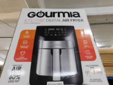 1 BOXED GOURMIA 6.7L DIGITAL AIR FRYER RRP Â£89.99