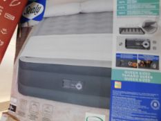 1 BOXED SEALY FORTECH AIRBED WITH BUILT-IN PUMP RRP Â£69
