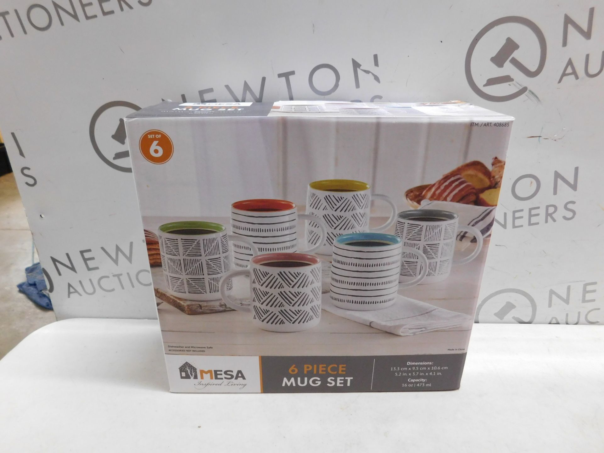 1 BOXED MESA STONEWARE CERAMIC MUGS RRP Â£29