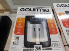 1 BOXED GOURMIA 6.7L DIGITAL AIR FRYER RRP Â£89.99