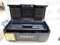 1 STANLEY ONE TOUCH TOOLBOX RRP Â£34.99 (NO HANDLE)