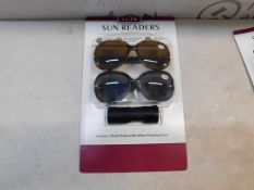 1 PACK OF SUN READER READING GLASSES IN STRENGTH +1.75 RRP Â£19.99