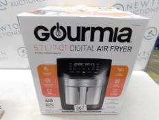 1 BOXED GOURMIA 6.7L DIGITAL AIR FRYER RRP Â£89.99