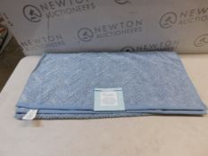 1 BRAND NEW SPA CLASSIC BLUE BATH TOWEL 30X58 INCHES RRP Â£29.99
