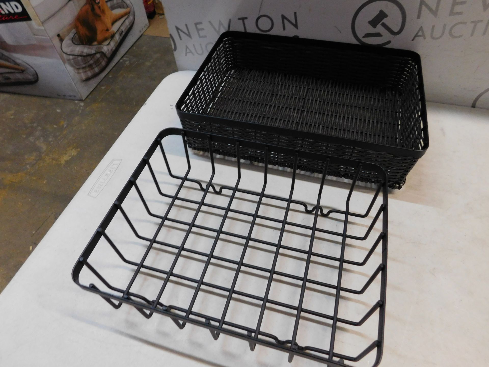 1 MESA 2 TIER A-FRAME MESH WOVEN BASKET RRP Ã‚Â£29.99