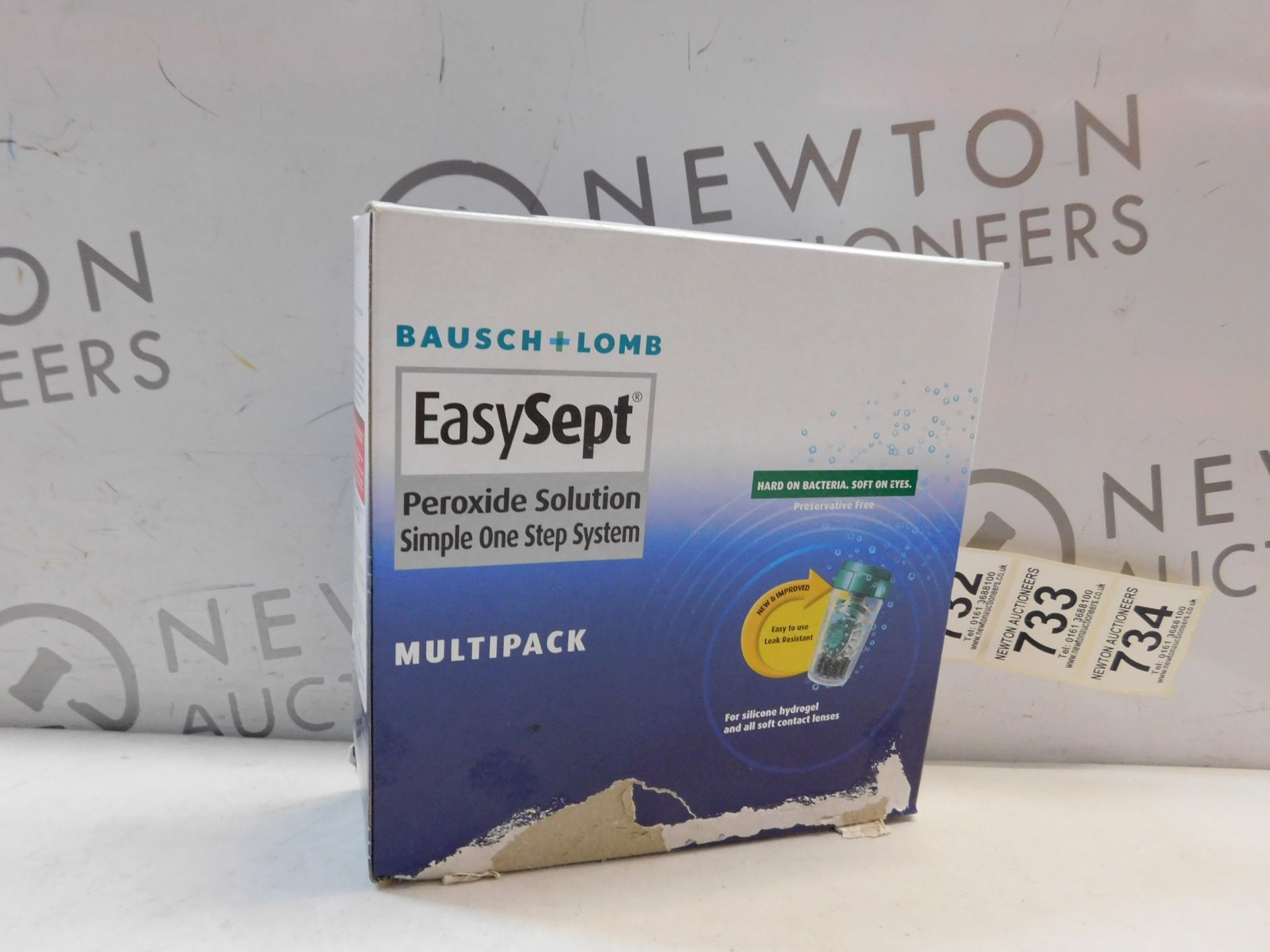 1 BOXED BAUSCH & LOMB EASYSEPT PEROXIDE SOLUTION RRP Â£19.99