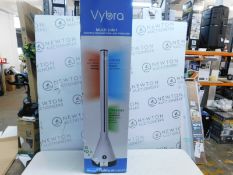 1 BOXED VYBRA 3 IN 1 HEATER, COOLER & IONISER RRP Â£199 (POWERS ON WORKING, LIKE NEW)