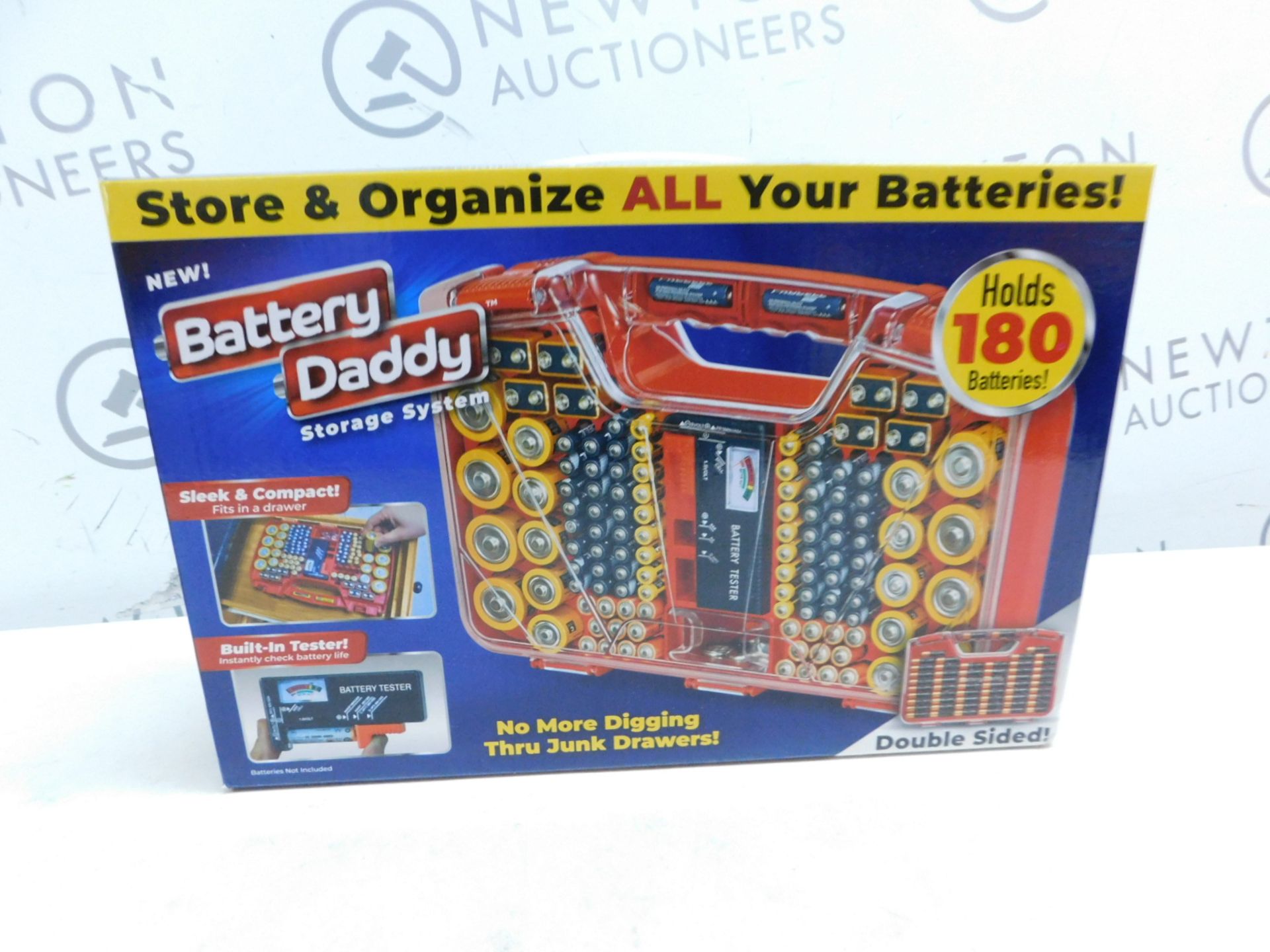 1 BOXED ONTEL BATTERY DADDY BATTERY ORGANIZER AND STORAGE CASE RRP Â£19.99