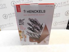 1 BOXED HENCKELS MODERNIST 20-PIECE SELF-SHARPENING KNIFE BLOCK SET RRP Â£249
