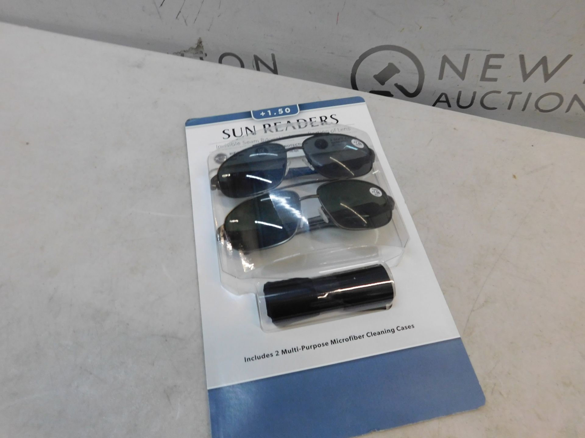 1 PACK OF SUN READER READING GLASSES IN STRENGTH +1.50 RRP Â£19.99