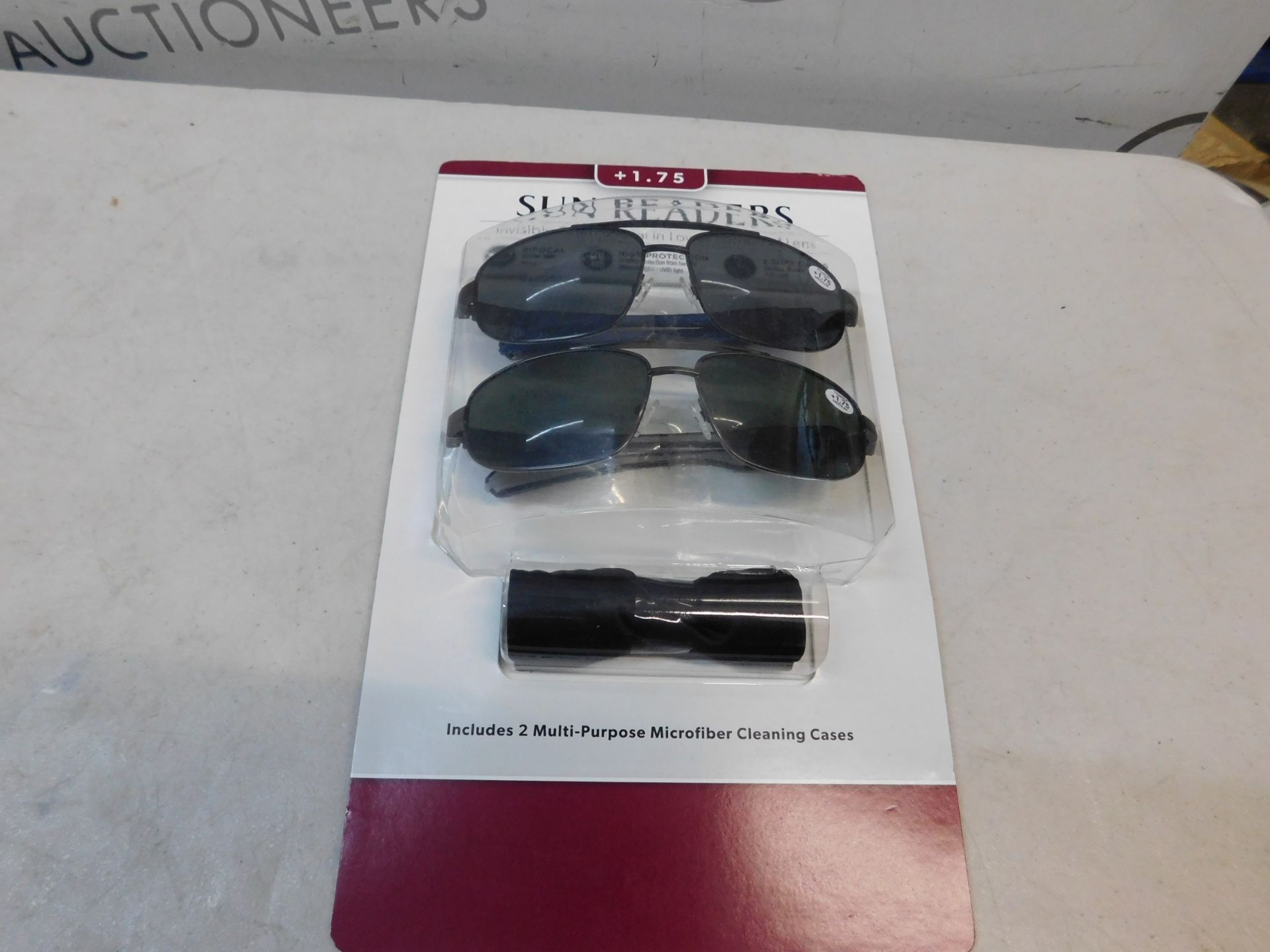 1 PACK OF SUN READER READING GLASSES IN STRENGTH +1.75 RRP Â£19.99