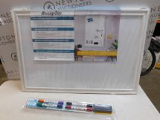 1 MESSAGESTOR WHITE BOARD WITH MARKER AND ACCESSORIES RRP Â£37.99
