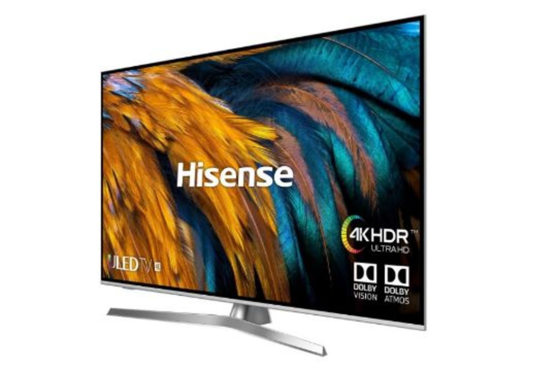 1 BOXED TOSHIBA 55QA4C SERIES 50" 4K ULTRA HD ANDROID SMART TV WITH REMOTE RRP Â£499 (WORKING, 2