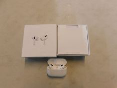 1 BOXED PAIR OF APPLE AIRPODS PRO BLUETOOTH EARPHONES WITH WIRELESS CHARGING CASE RRP Â£249.99 (