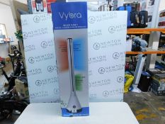 1 BOXED VYBRA 3 IN 1 HEATER, COOLER & IONISER RRP Â£199 (POWERS ON WORKING, LIKE NEW)