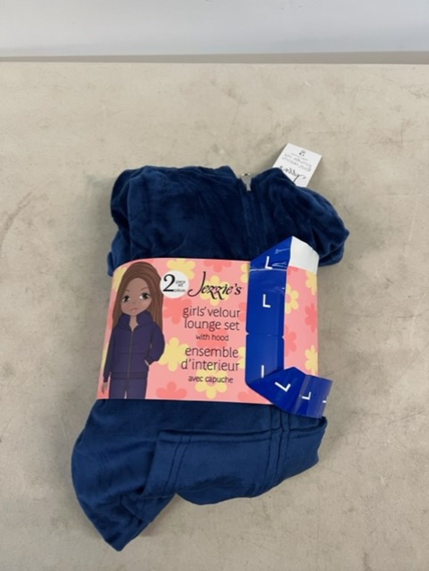 1 BRAND NEW GIRLS JEZZIE'S VELOUR LOUNGE SET SIZE L RRP Â£19