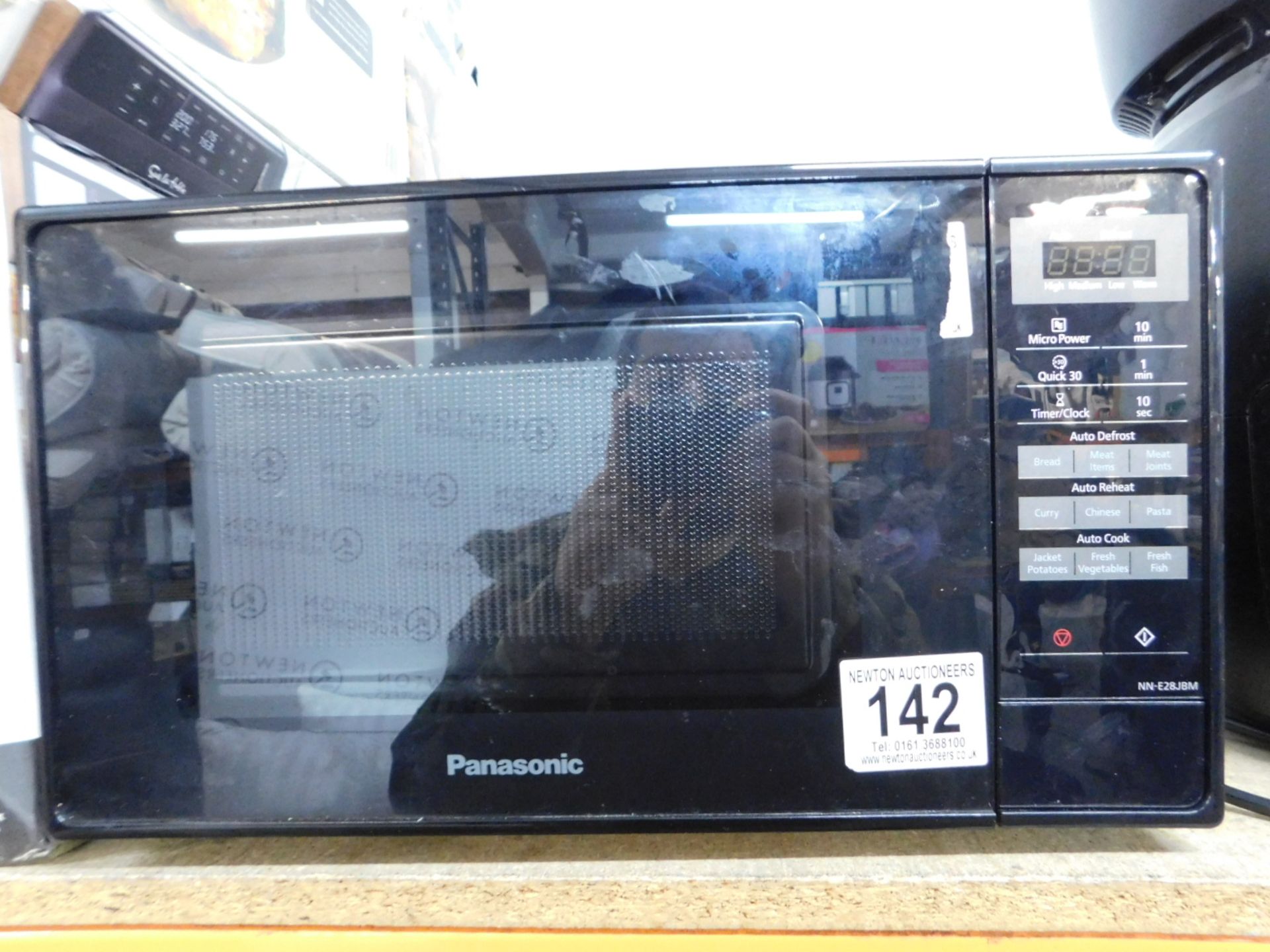 1 PANASONIC NN-E28JBM 800W 20L BLACK MICROWAVE OVEN RRP Â£89.99