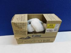 1 BOXED KS LADIES SHEARLING BOOTS UK SIZE 4 RRP Â£39