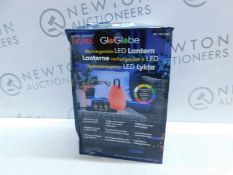1 BOXED GLOGLOBE 26CM RECHARGEABLE LED LANTERN WITH HANDLE RRP Â£34.99