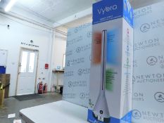 1 BOXED VYBRA 3 IN 1 HEATER, COOLER & IONISER RRP Â£199 (POWERS ON WORKING, LIKE NEW)