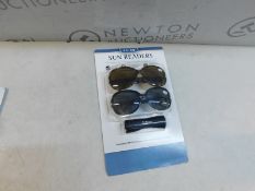 1 PACK OF SUN READER READING GLASSES IN STRENGTH +1.50 RRP Â£19.99