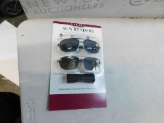 1 PACK OF SUN READER READING GLASSES IN STRENGTH +1.75 RRP Â£19.99