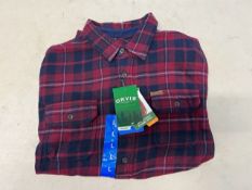 1 BRAND NEW ORVIS HEAVY WEIGHT FLANNEL SHIRT SIZE L RRP Â£29