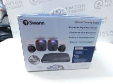 1 BOXED SWANN 4 CHANNEL 1080P 1TB DVR RECORDER WITH 2 X ENFORCERâ„¢ BULLET AND 2 X ENFORCERâ„¢