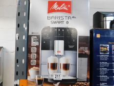 1 BOXED MELITTA F83/0-101 BARISTA T SMART SILVER BEAN TO CUP COFFEE MACHINE RRP Â£1049.99