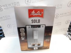 1 BOXED MELITTA SOLO FROSTED BLACK BEAN TO CUP COFFEE MACHINE E950-544 RRP Â£329.99