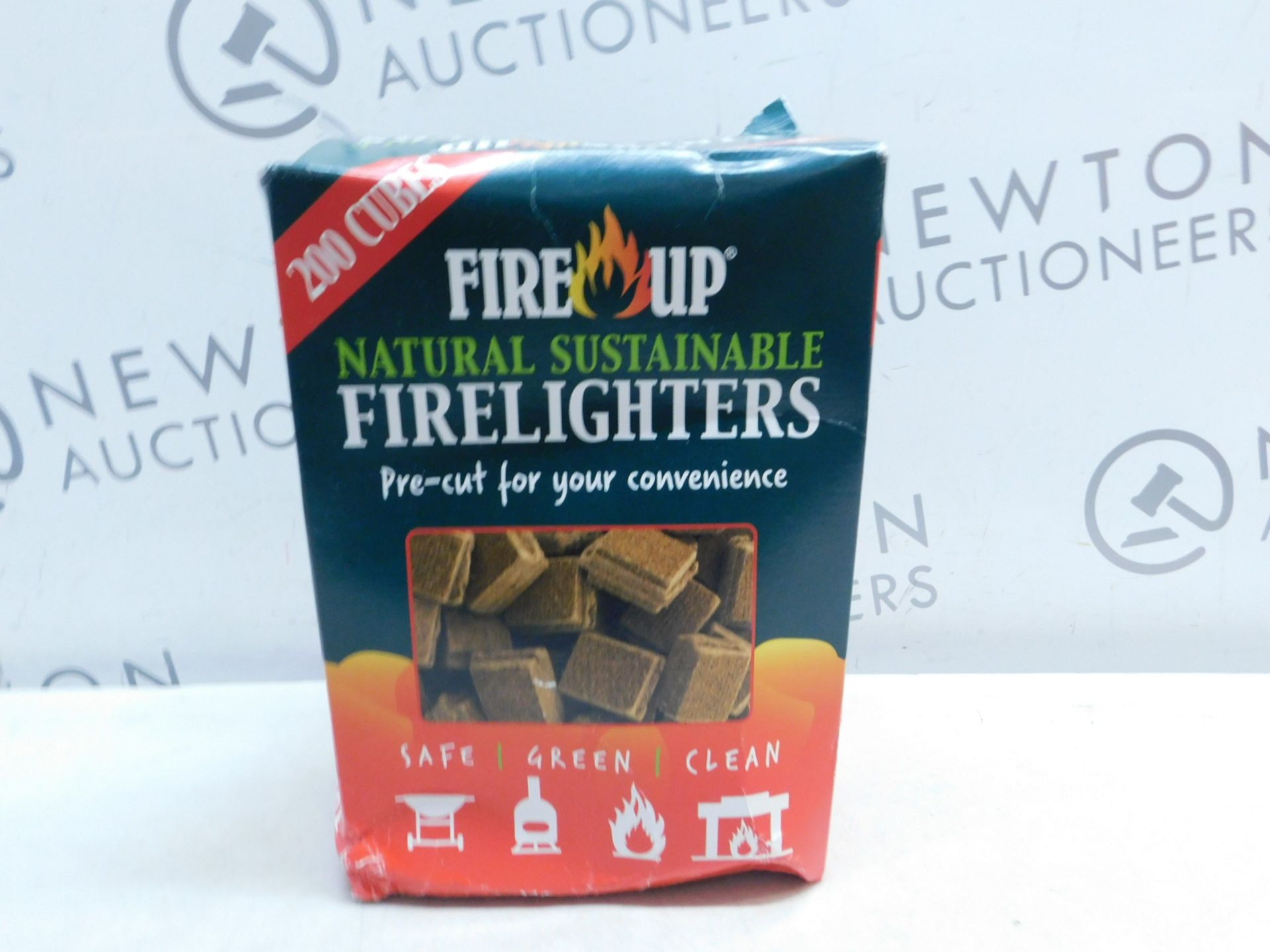 1 BOXED FIRE UP NATURAL SUSTAINABLE FIRELIGHTERS RRP Â£11.99