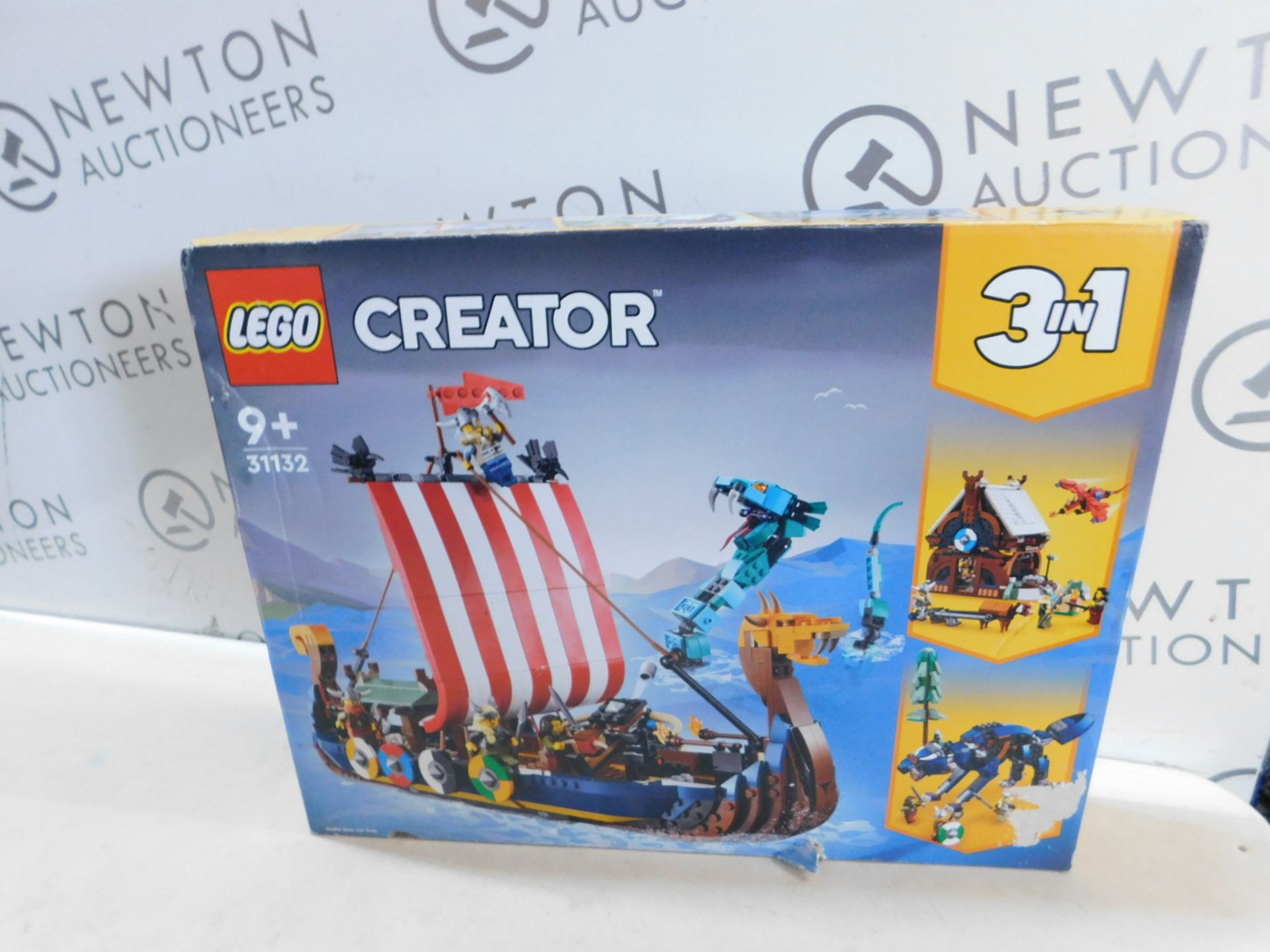 1 BOXED VIKING SHIP AND THE MIDGARD SERPENT 31132 | CREATOR 3-IN-1 RRP Â£119